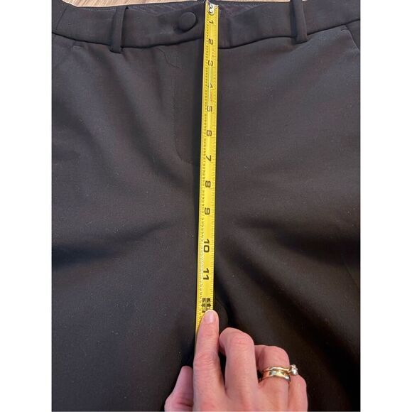 J. Crew Sydney Wide Leg Black Pant in Four Season Stretch Women's size 8 - Picture 8 of 12